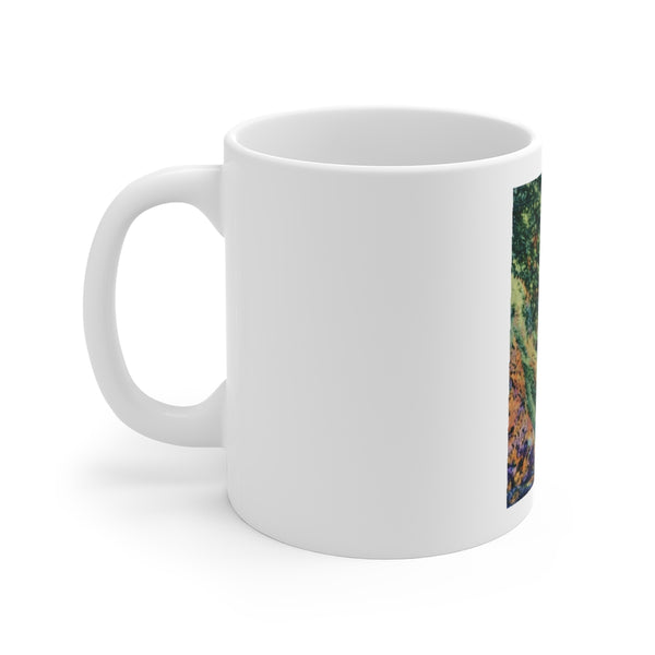 Minnehaha Falls Minneapolis Minnesota 1938 White Ceramic Mug