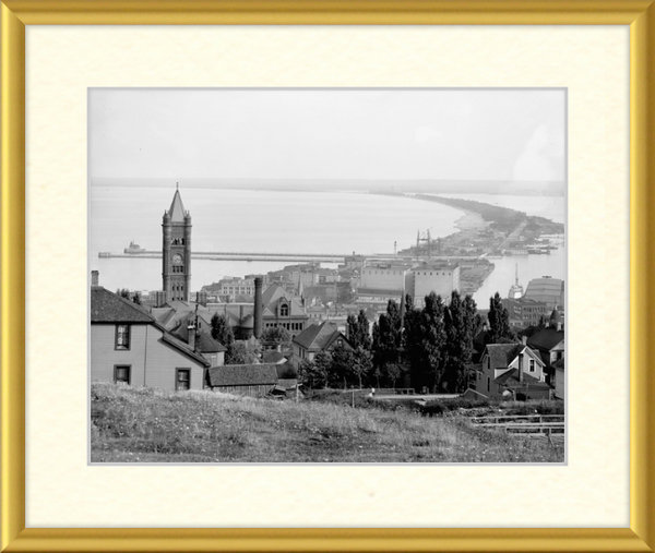 1905 View of Duluth and Minnesota Point