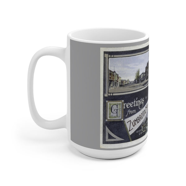 Greetings from Zumbrota White Ceramic Mug