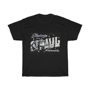 1907 "Greetings from St. Paul" Unisex Heavy Cotton Tee