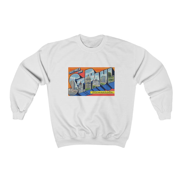 Vintage Greetings from St. Paul Unisex Heavy Blend™ Crewneck Sweatshirt