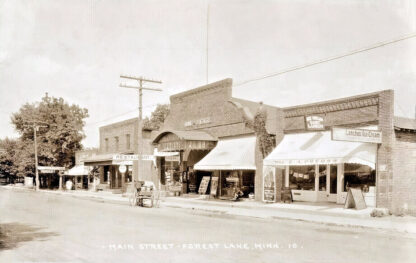 Main Street, Forest Lake, Minnesota, 1922  Print