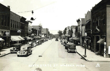 North State Street, Waseca, Minnesota, 1940s Print