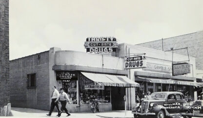 Street scene, Willmar, Minnesota, 1940s Print