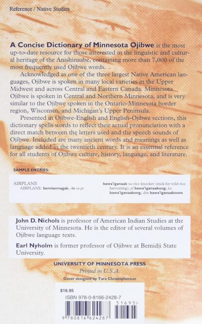 Concise Dictionary of Minnesota Ojibwe - Image 3