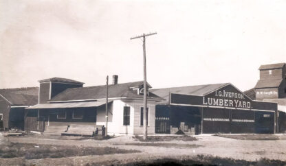 Iverson Lumber Yard, Houston, Minnesota, 1910s