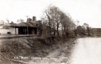 Northern Pacific Railroad Station, Center City Minnesota, 1910s