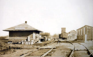 Minneapolis & St. Louis Railway Station, Victoria Minnesota, 1910s