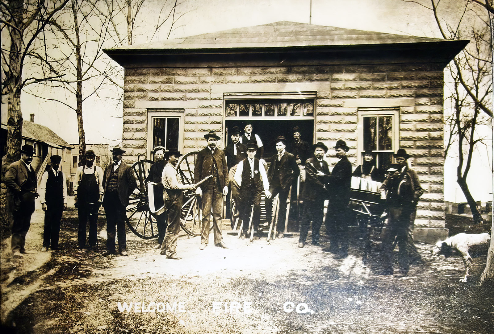 Fire Department, Welcome, Minnesota, 1907